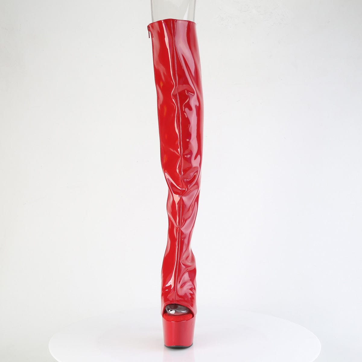 ADORE-3019HWR Red Stretch Hologram/Red Hologram Pleaser US Size (Women's): 5