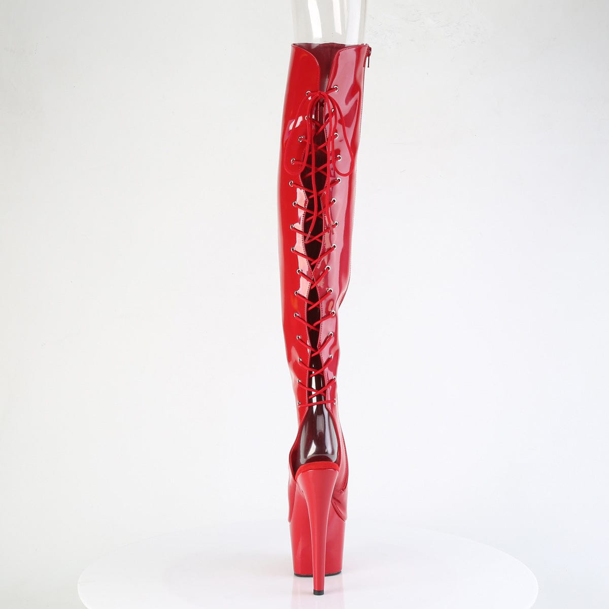 ADORE-3019HWR Red Stretch Hologram/Red Hologram Pleaser US Size (Women's): 5