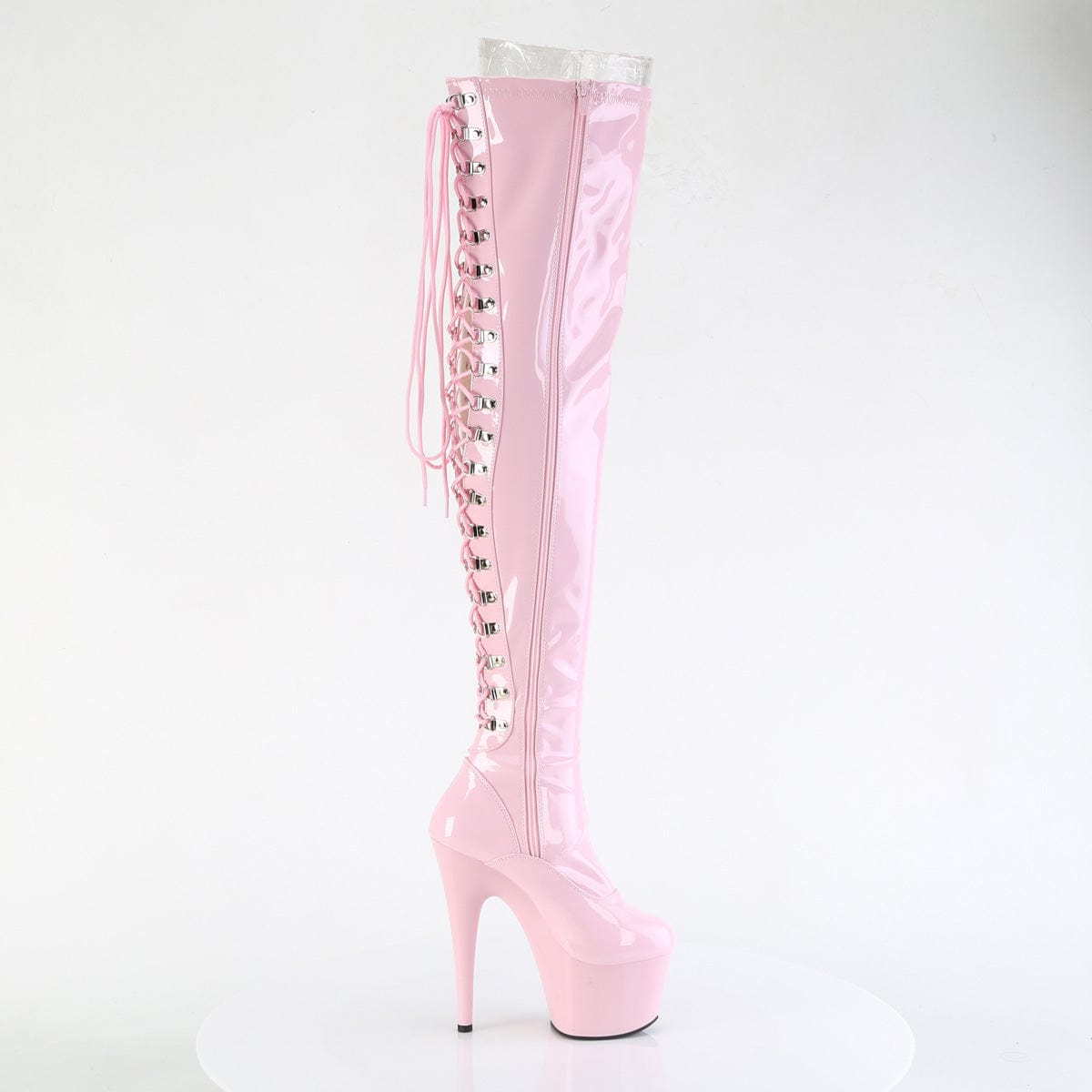 ADORE-3063 Baby Pink Stretch Patent/Baby Pink