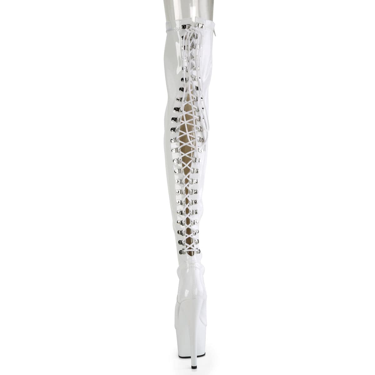 ADORE-3063 White Stretch Patent/White