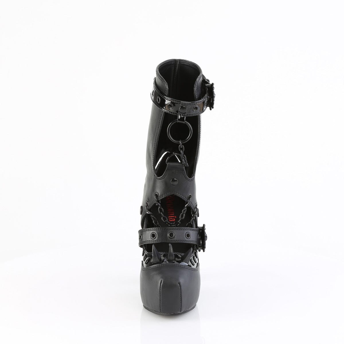 DEMON-13 Black Vegan Leather Demonia US Size (Women's): 6