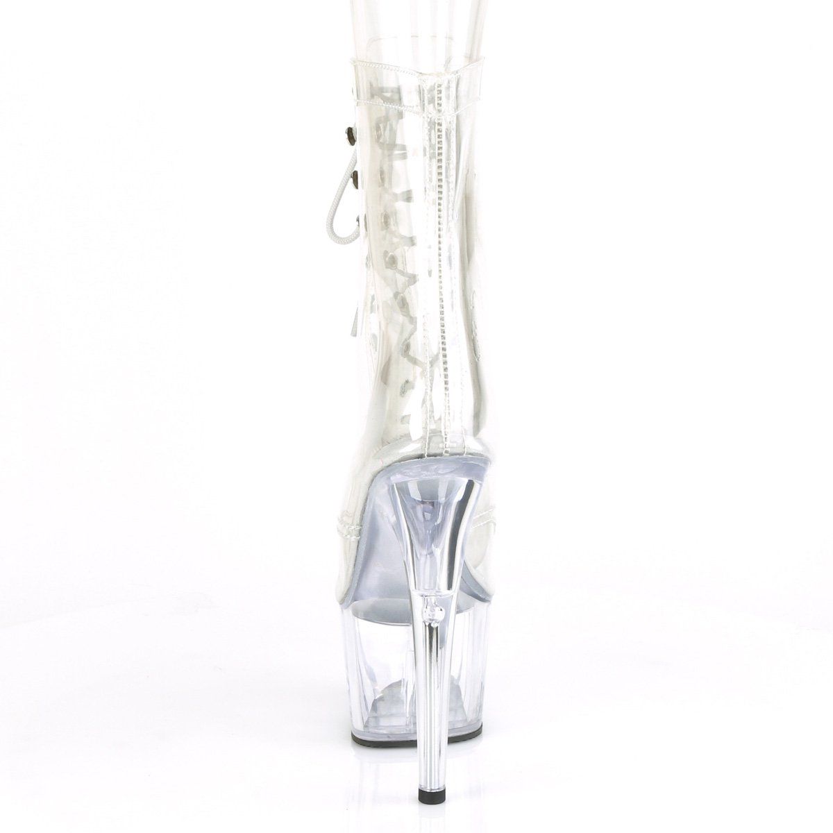 ADORE-1021C Clear Ankle Boot Pleaser