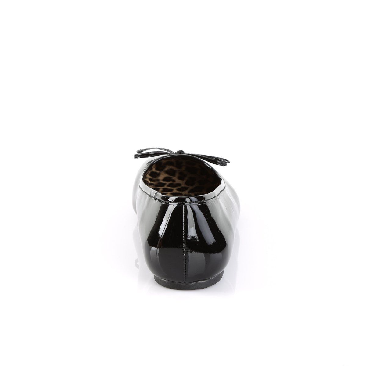 ANNA-01 Black Pat Pleaser Pink Label