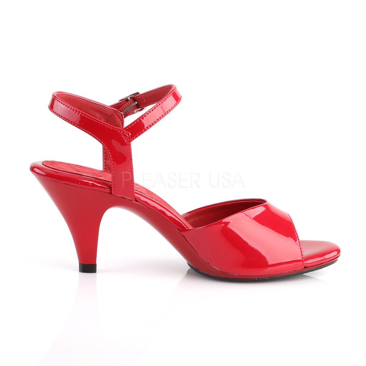 BELLE-309 Red Patent Fabulicious