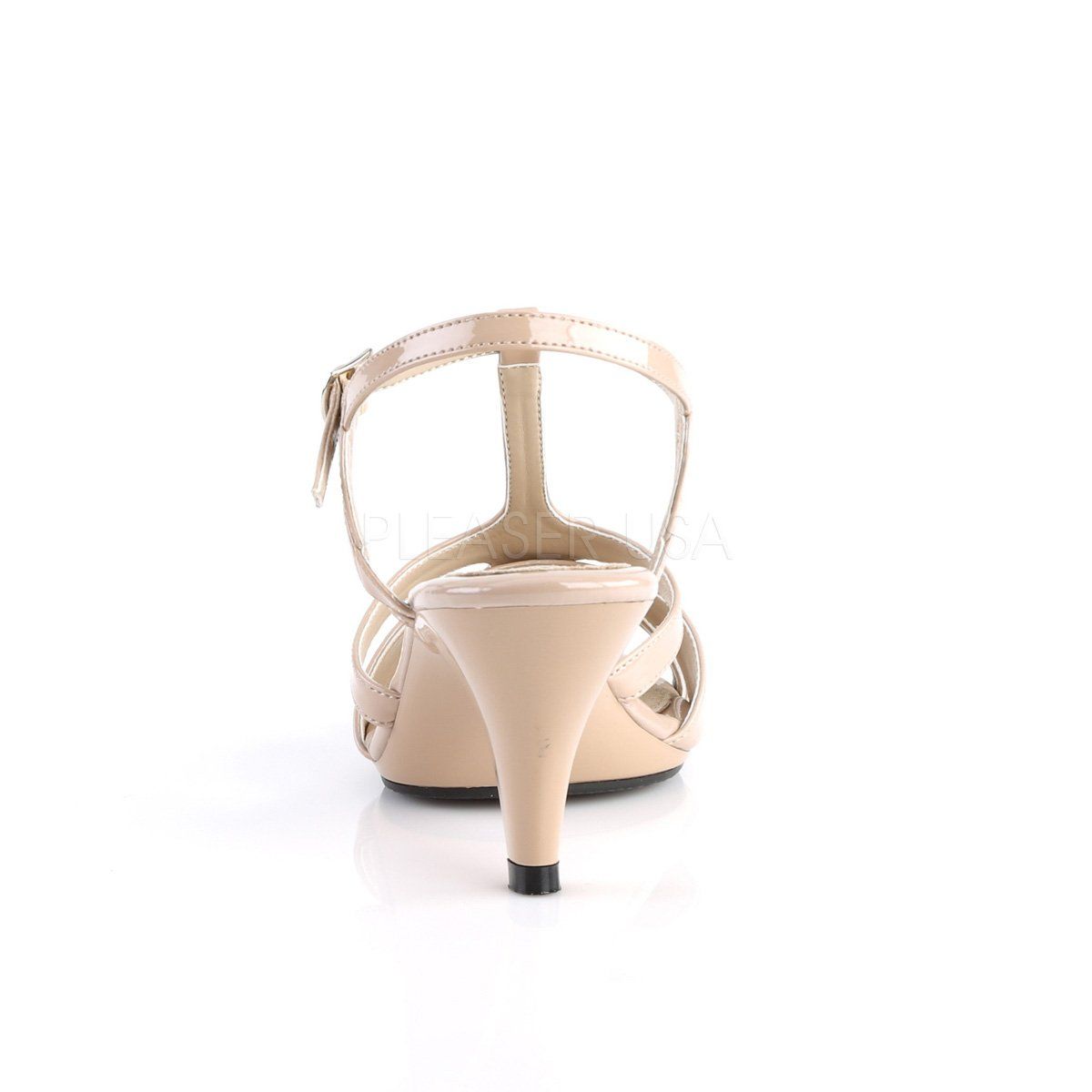 BELLE-322 Nude Patent Fabulicious
