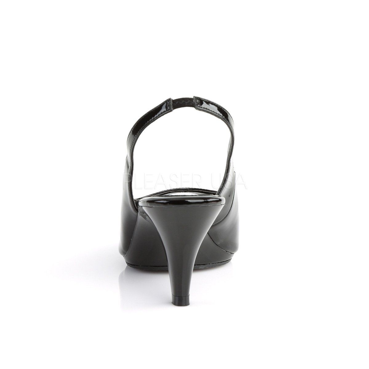 BELLE-368 Black Patent Fabulicious