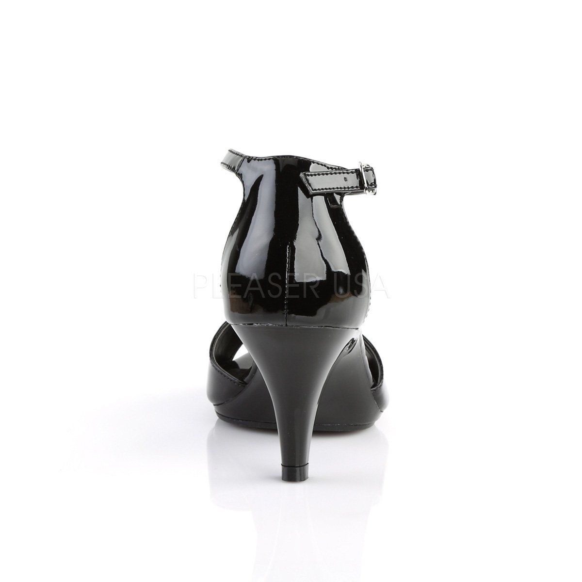 BELLE-371 Black Patent Fabulicious