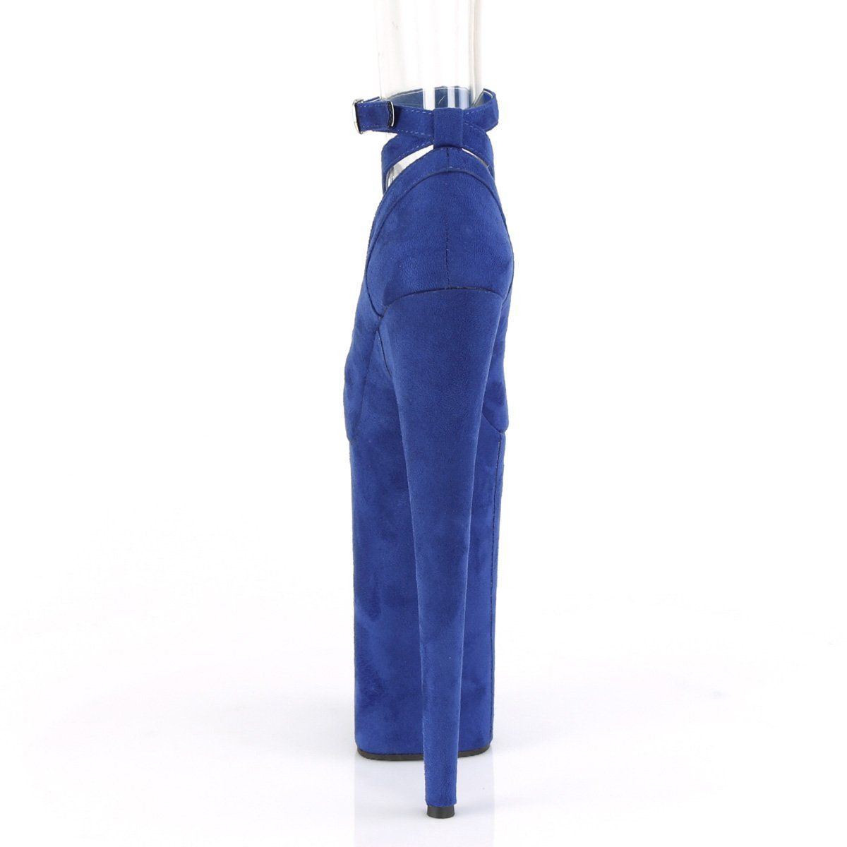 BEYOND-087FS Royal Blue FauxSuede/Royal Blue Faux Suede Pump Pleaser