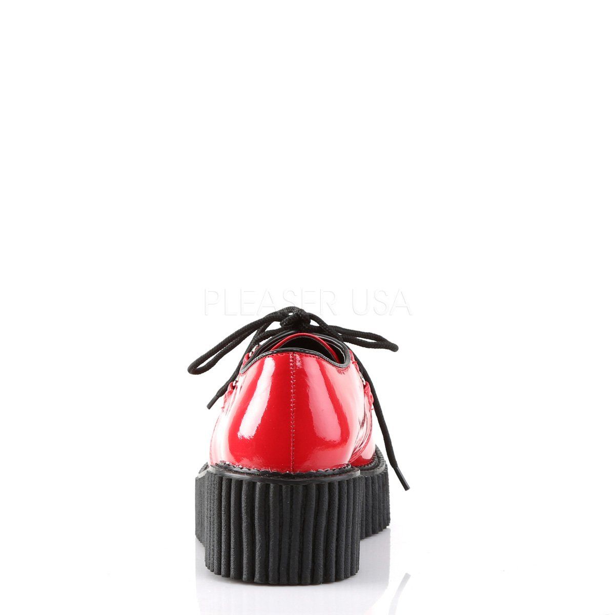 CREEPER-108 Red Patent-Pvc Creeper Demonia