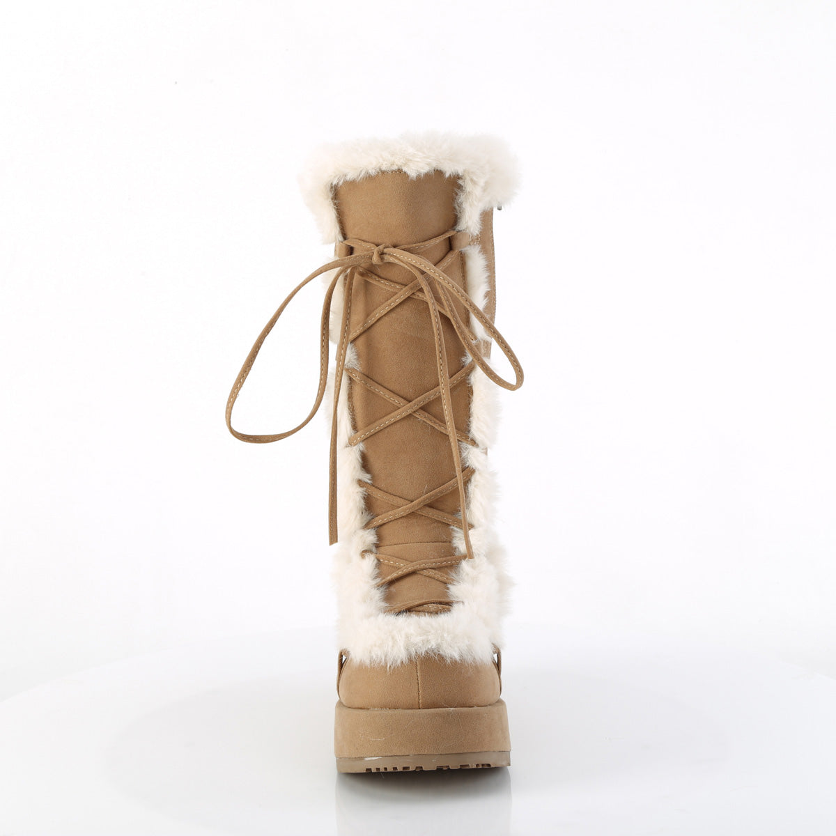 CUBBY-311 Camel Vegan Suede