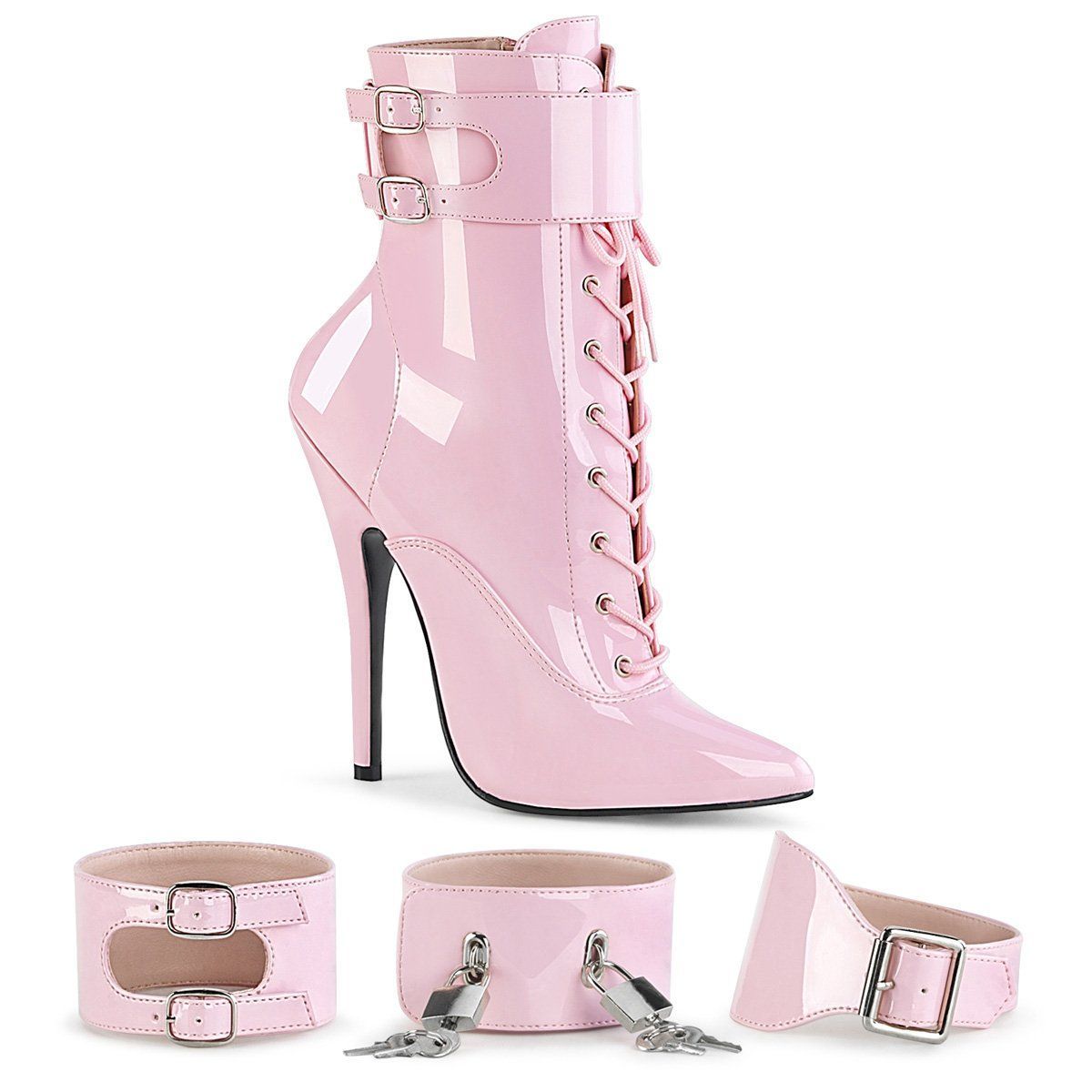 DOMINA-1023 Baby Pink Pat Devious