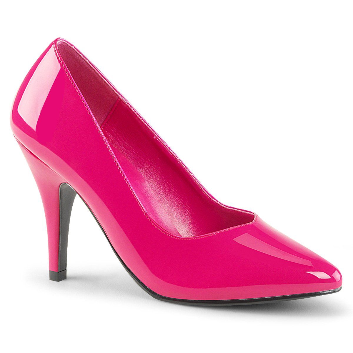 DREAM-420 Hot Pink Patent Pleaser Pink Label