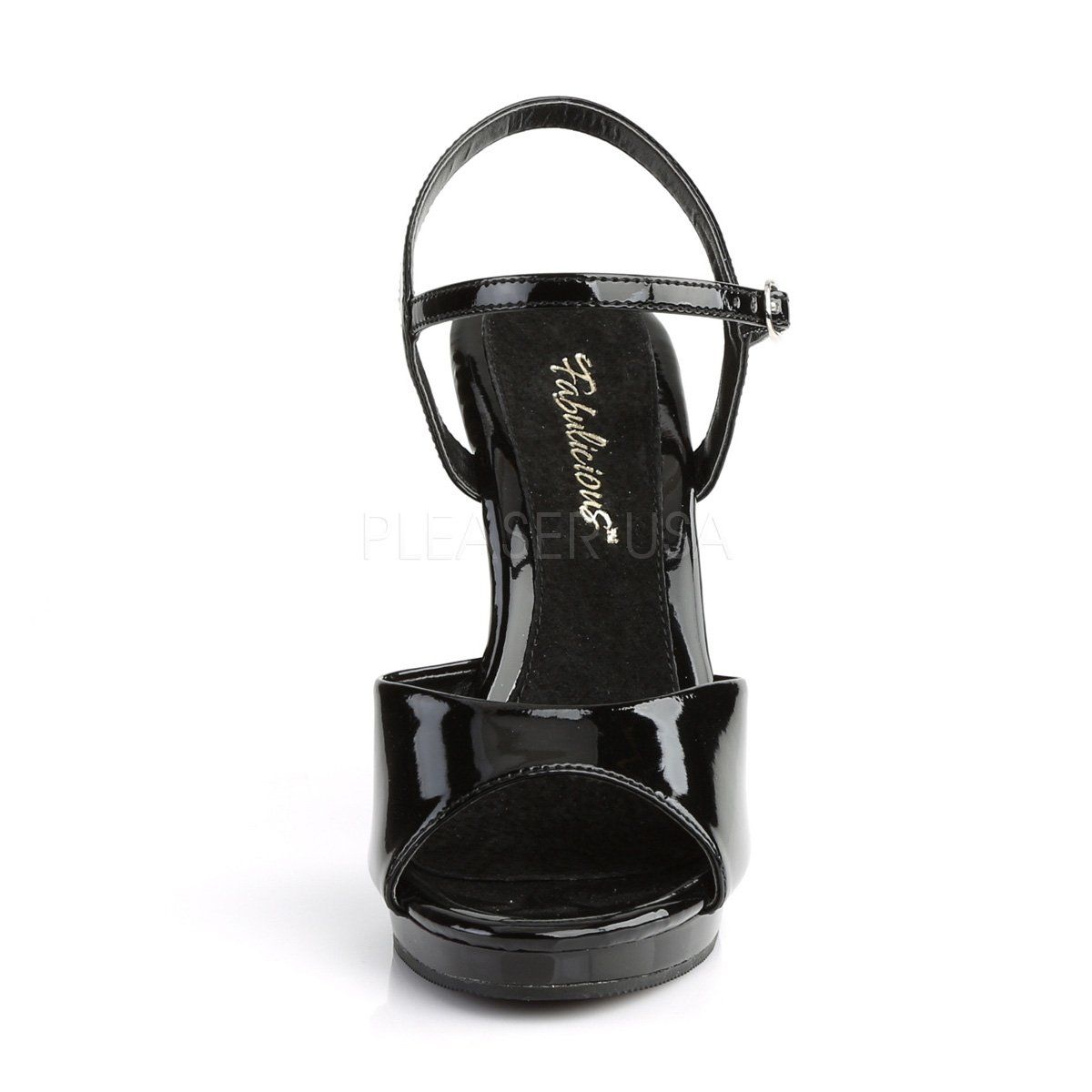 FLAIR-409 Black Patent/Black Fabulicious