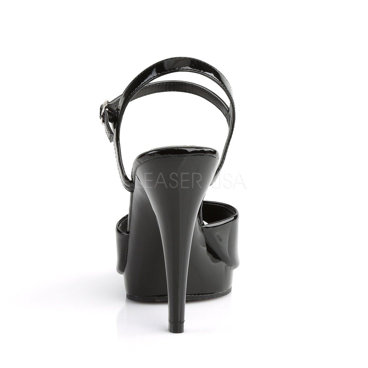 FLAIR-409 Black Patent/Black Fabulicious
