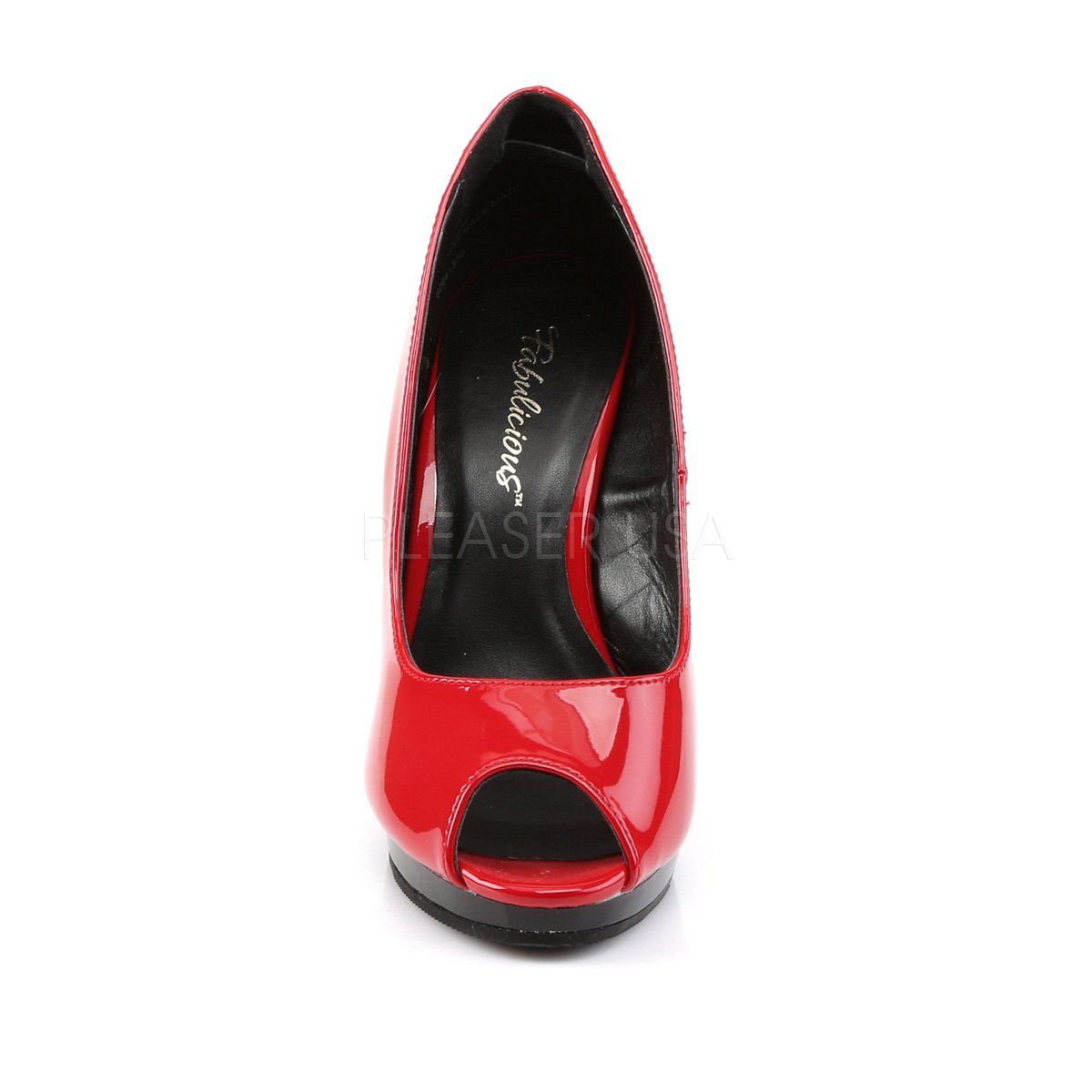 FLAIR-474 Red/Black Pleaser Pink Label