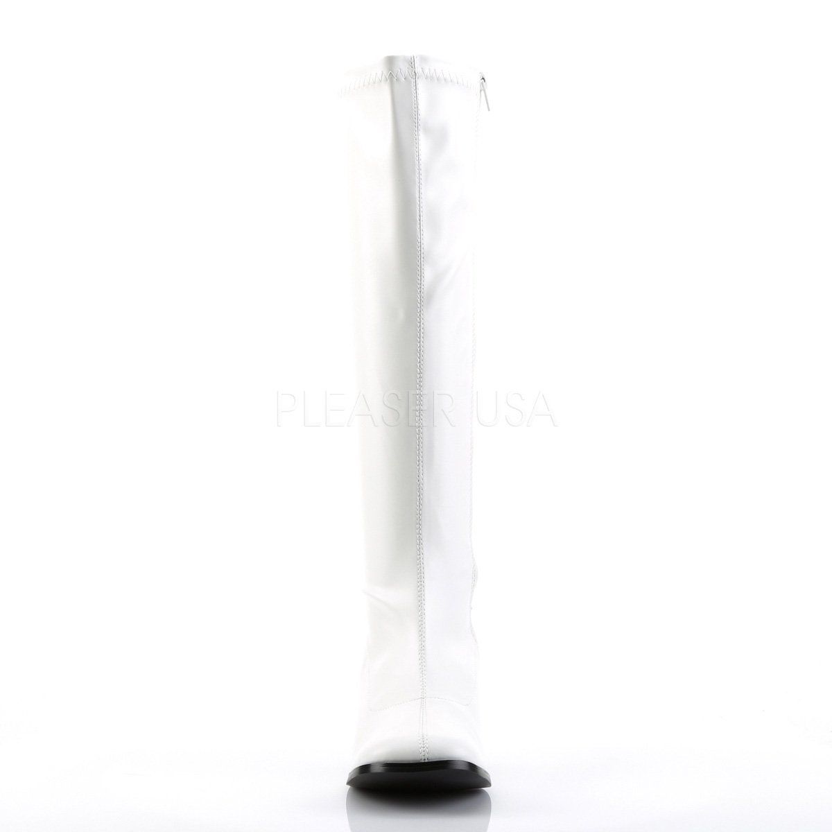 GOGO-300 White Stretch Pu Funtasma