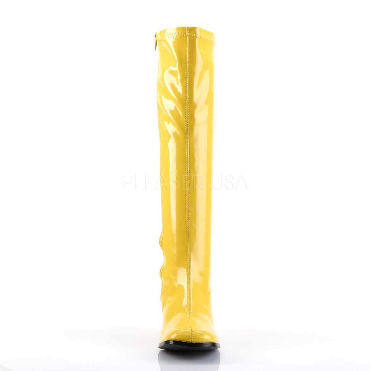 GOGO-300 Yellow Stretch Patent Funtasma