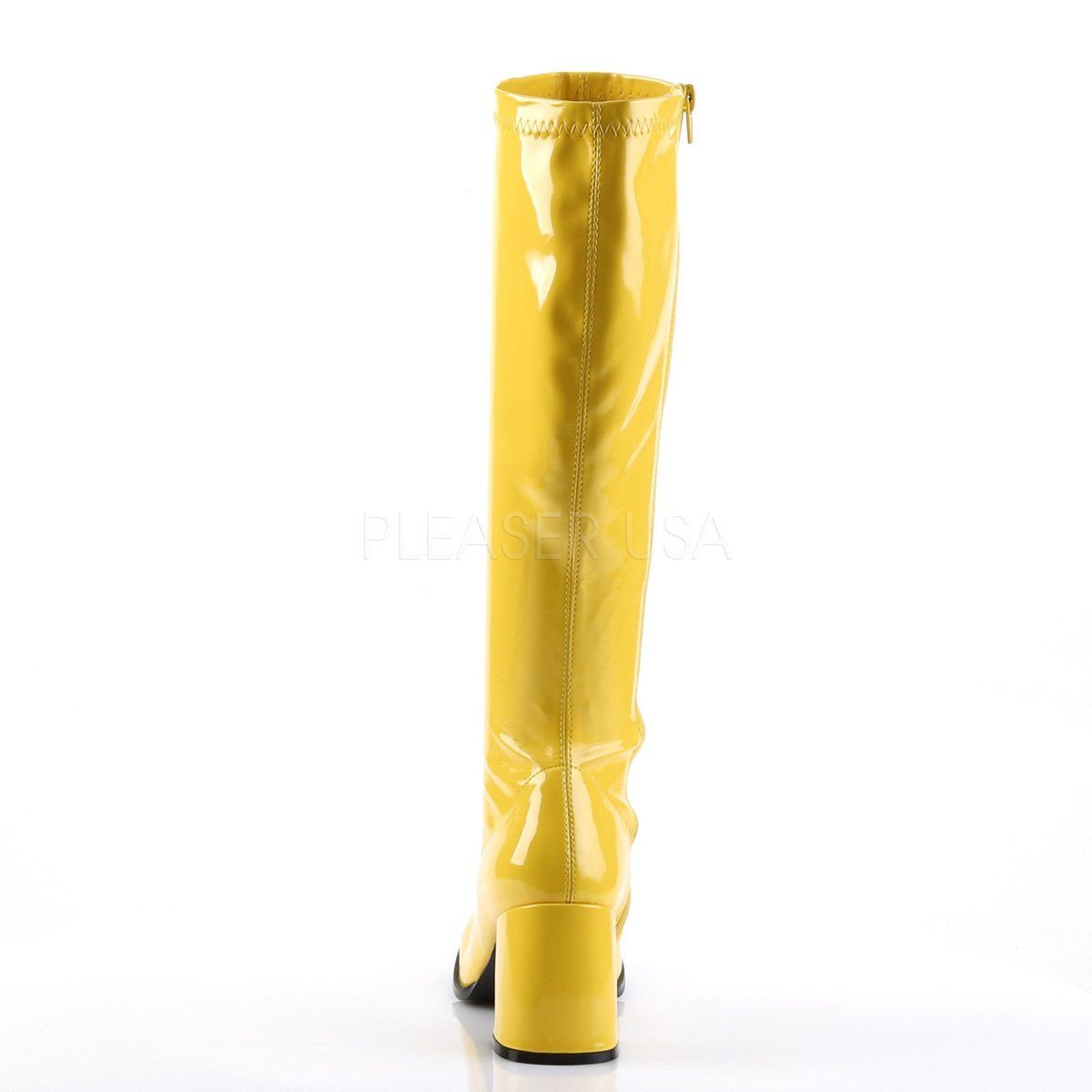 GOGO-300 Yellow Stretch Patent Funtasma