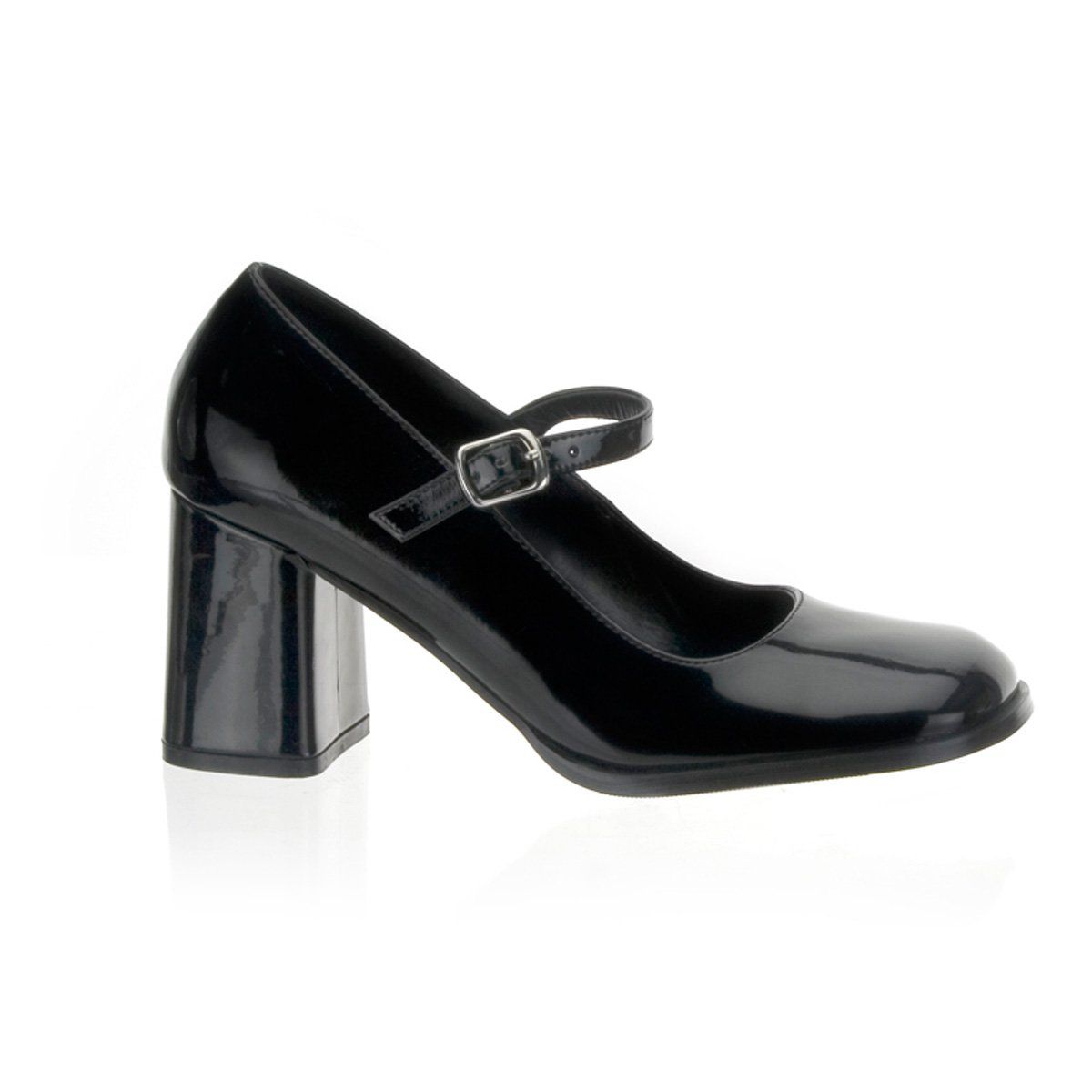 GOGO-50 Black Patent Funtasma
