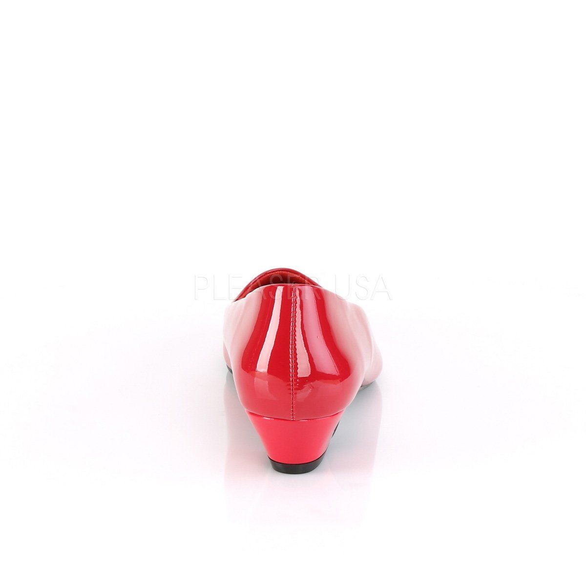 GWEN-01 Red Pat Pleaser Pink Label