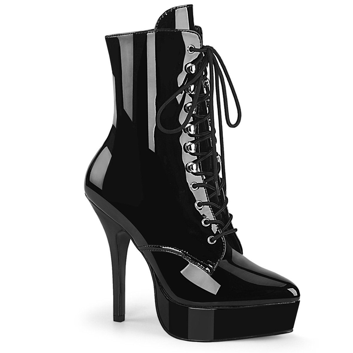 INDULGE-1020 Black Patent Devious