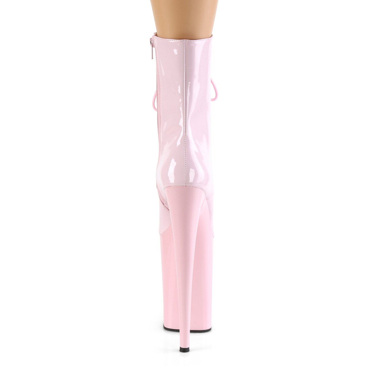 INFINITY-1020 Baby Pink Patent Ankle Boot Pleaser