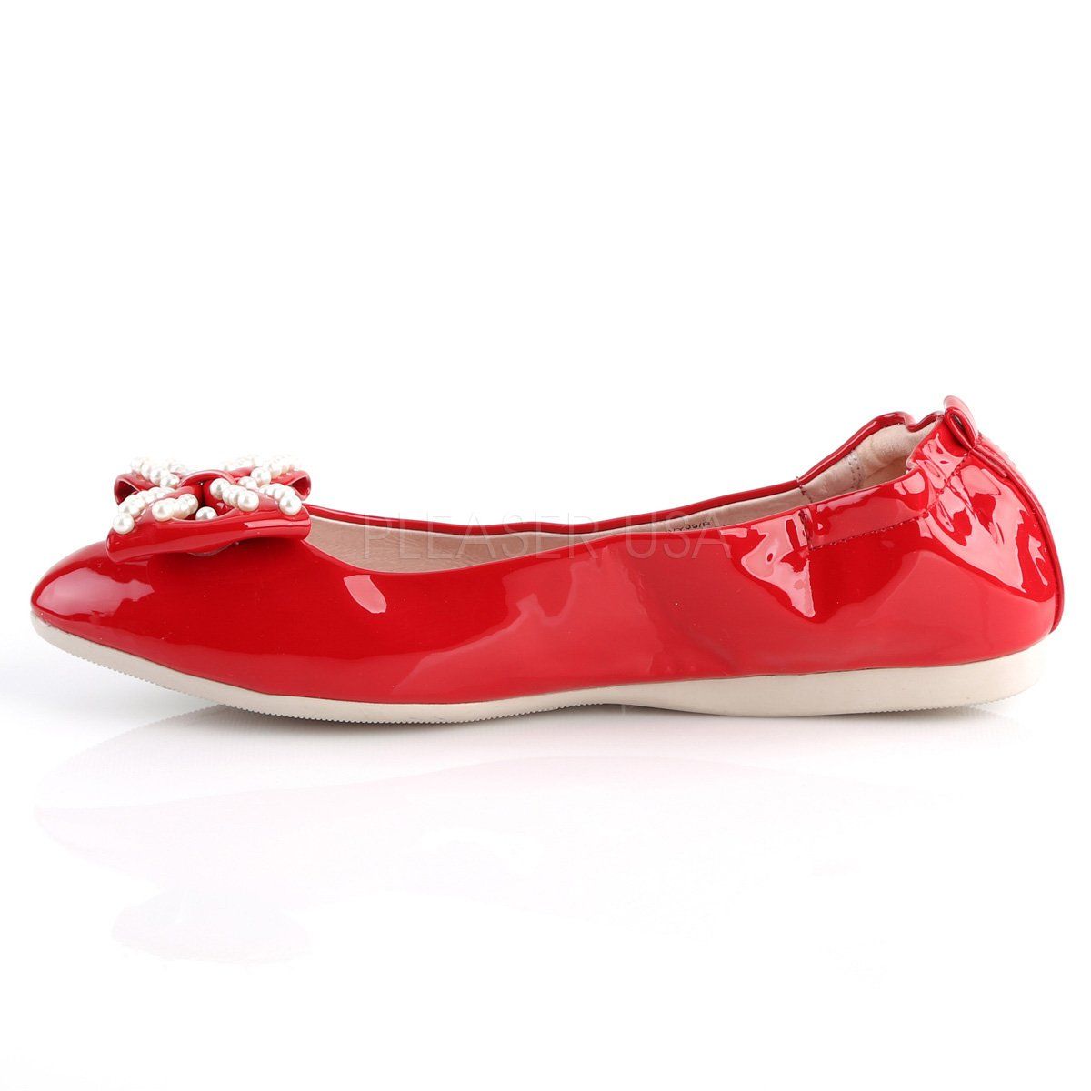 IVY-09 Red Patent Pin Up Couture