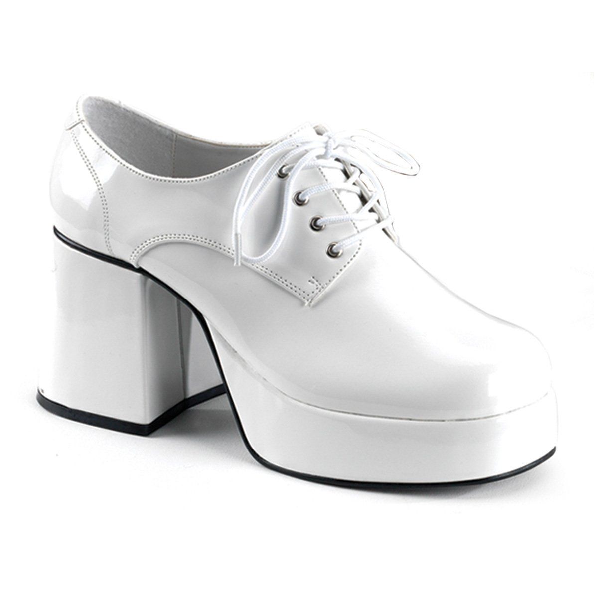 JAZZ-02 White Patent Funtasma