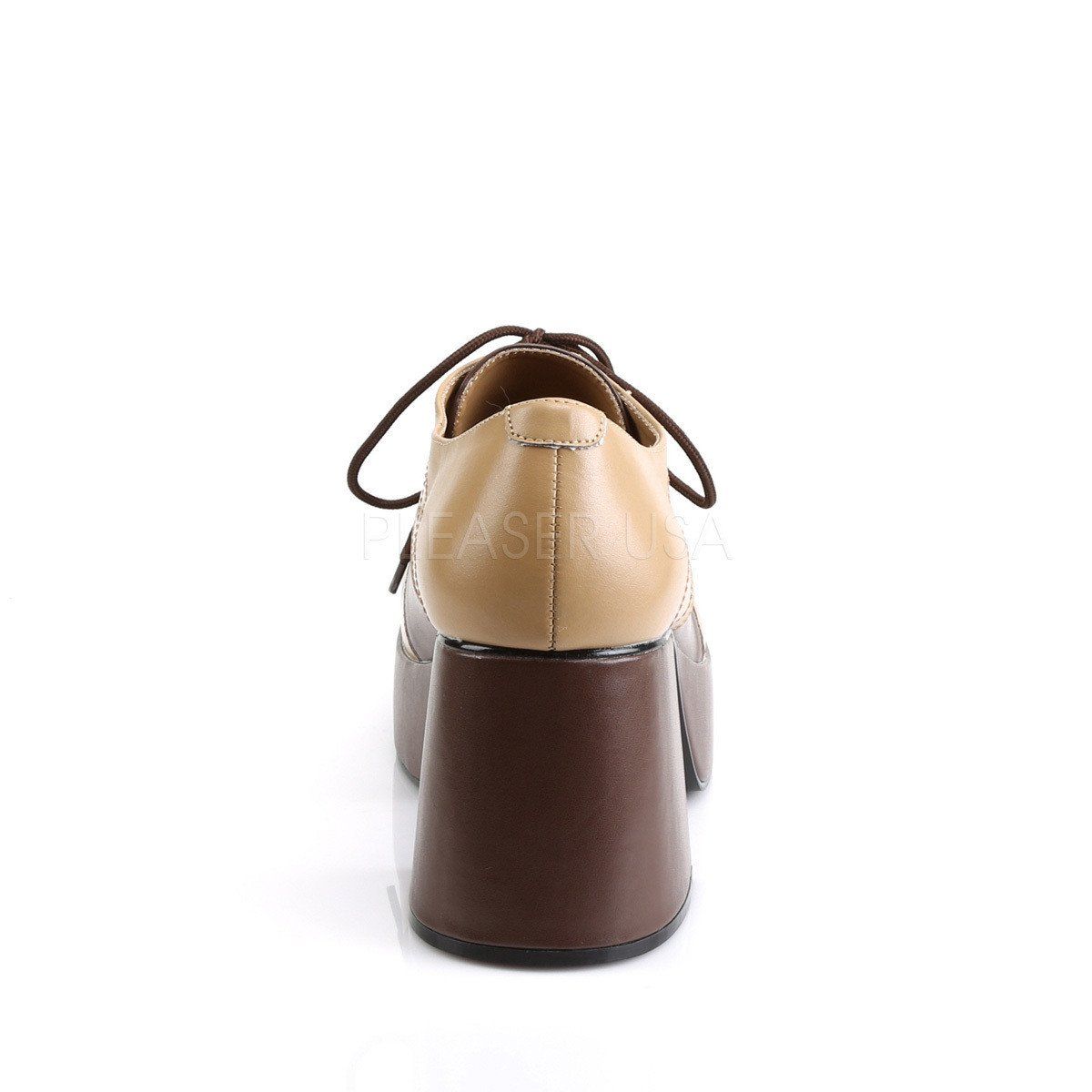 JAZZ-06 Tan-Brown Pu Funtasma