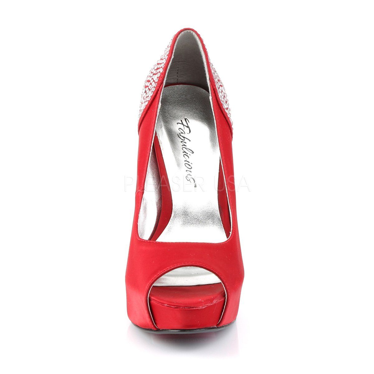 LOLITA-08 Rouge Silk Satin Fabulicious