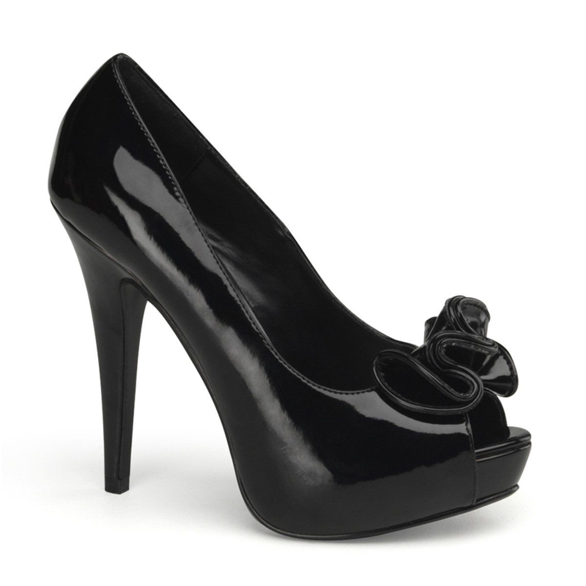 LOLITA-10 Black Patent Pin Up Couture