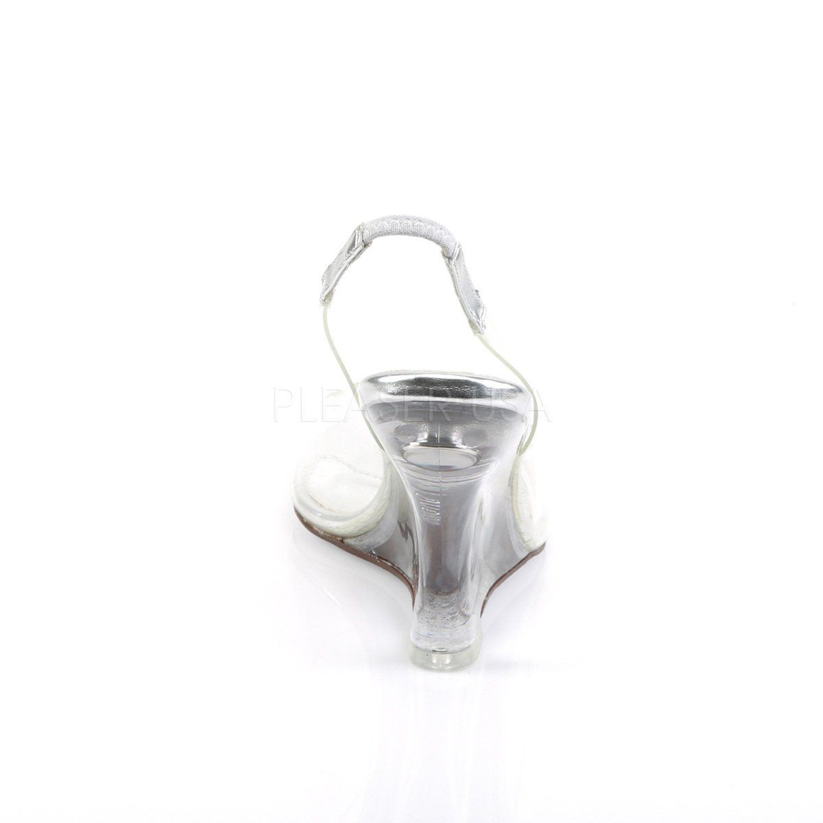 LOVELY-450 Clear-Silver/Clear Fabulicious