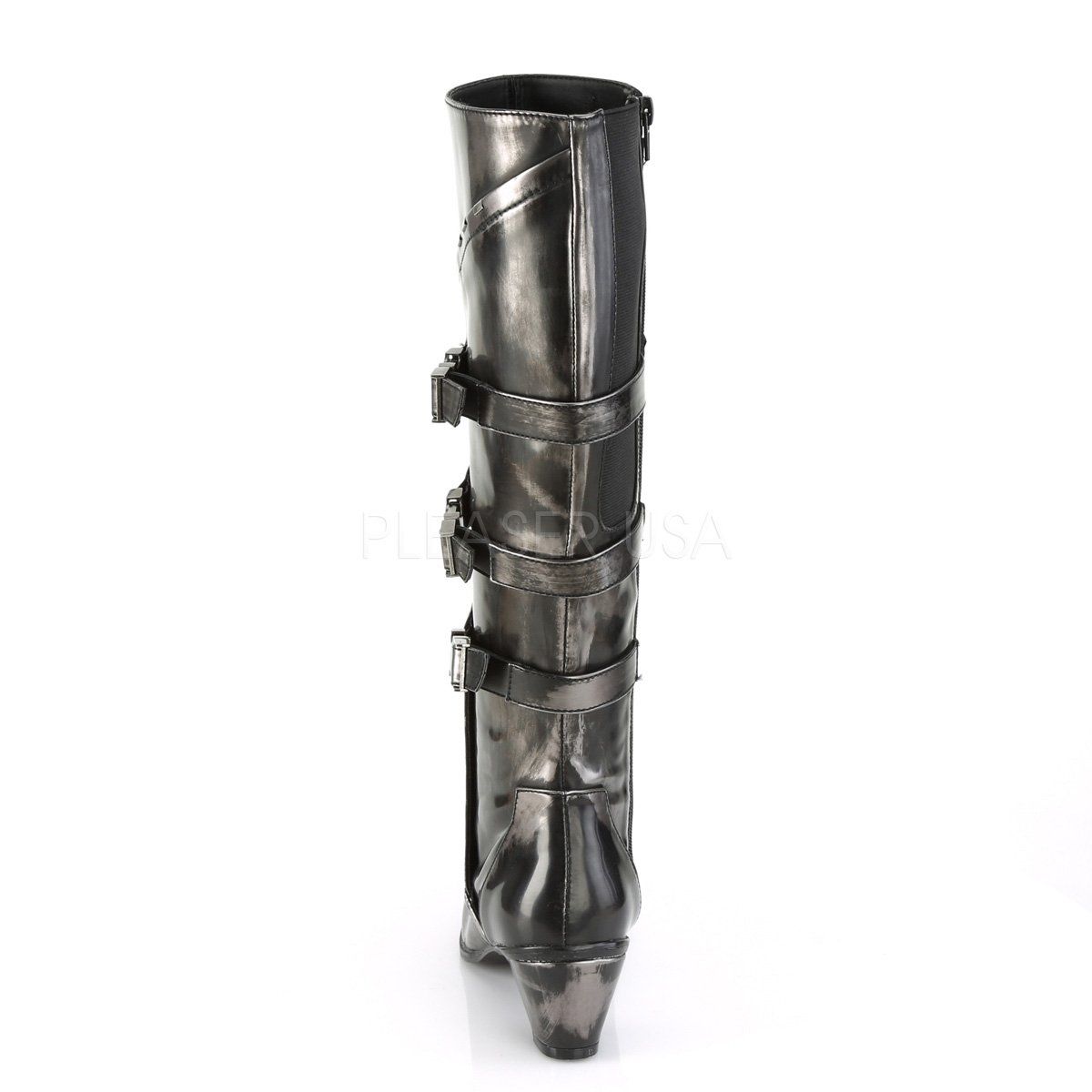 MAIDEN-8820 Pewter Brush-Off Pu Funtasma