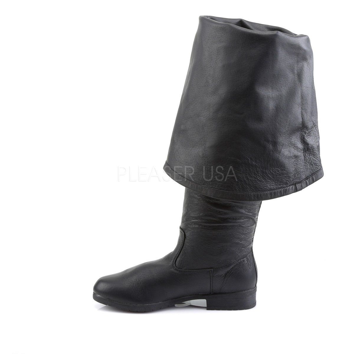 MAVERICK-2045 Black Leather (P) Funtasma