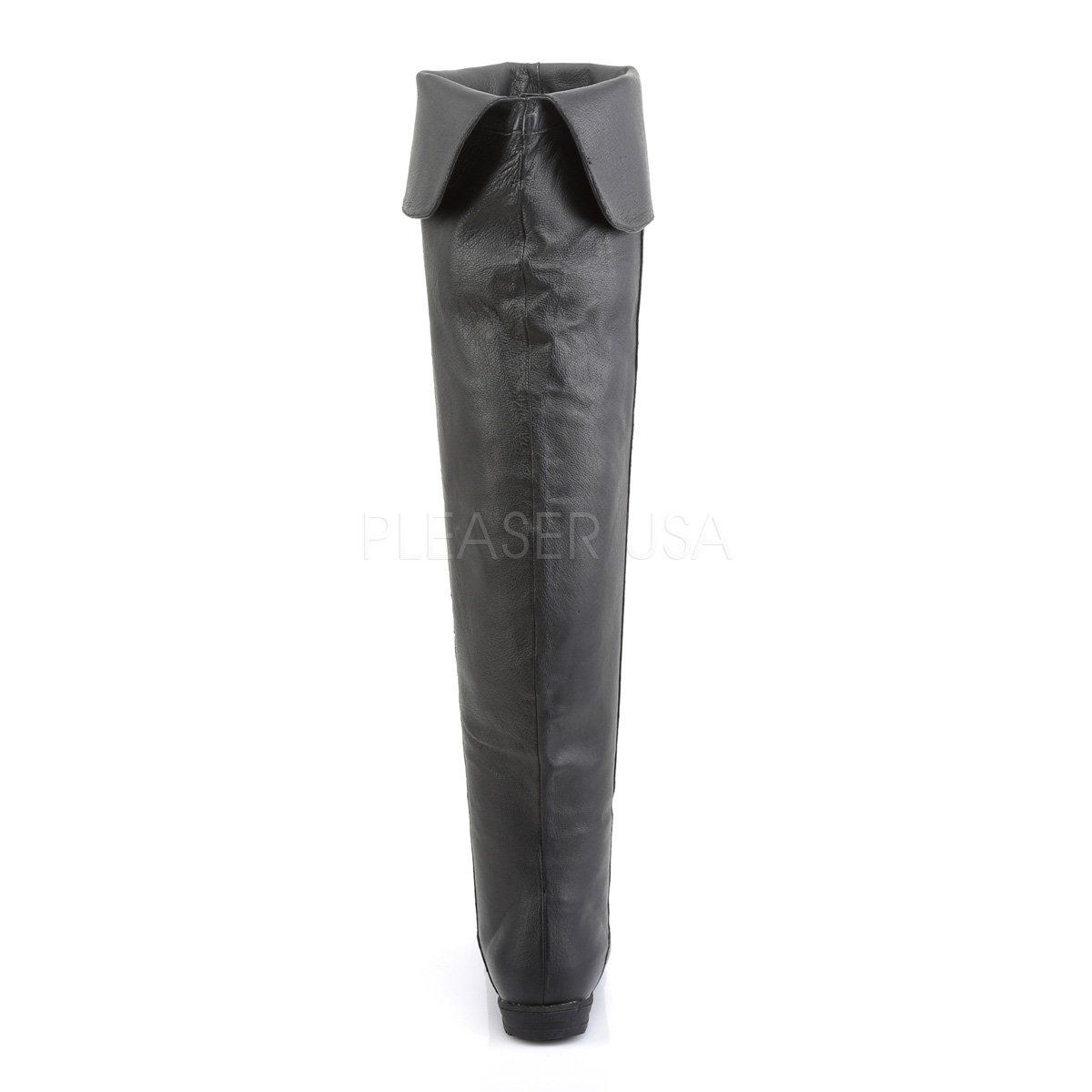 MAVERICK-8824 Black Leather (P) Funtasma