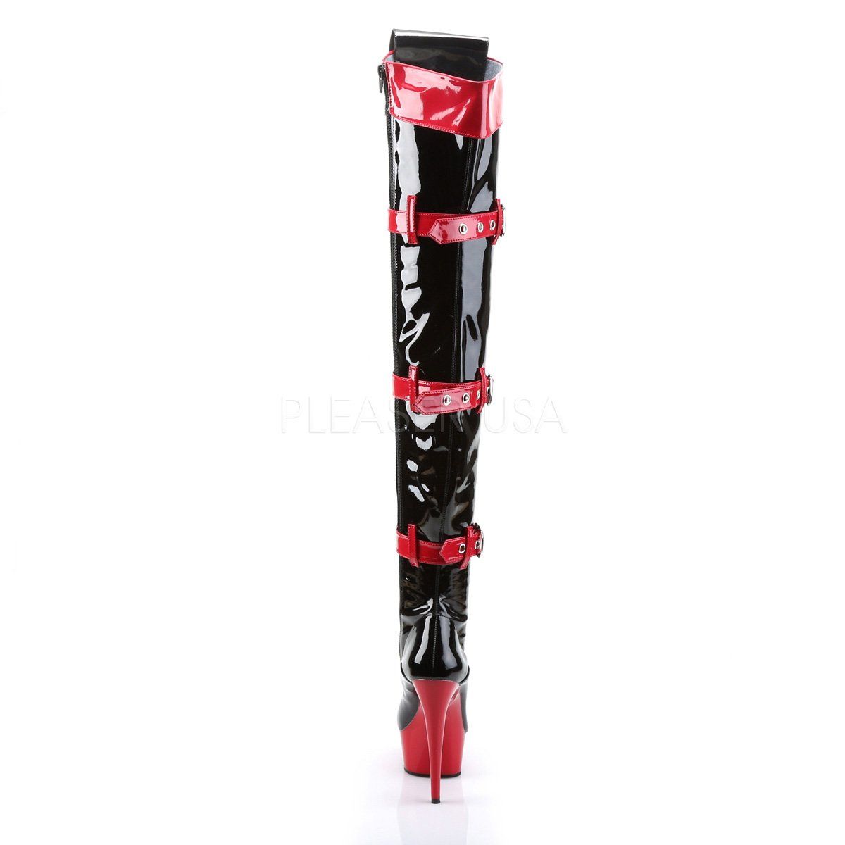 MEDIC-3028 Black-Red Patent/Red Funtasma