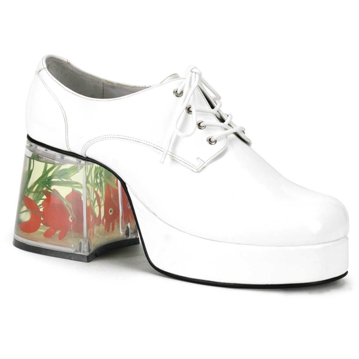 PIMP-02 White Patent Funtasma