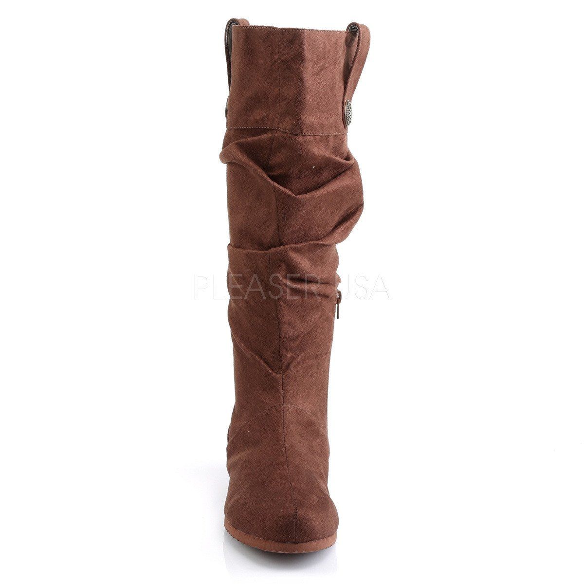 RENAISSANCE-104 Brown Microfiber Funtasma
