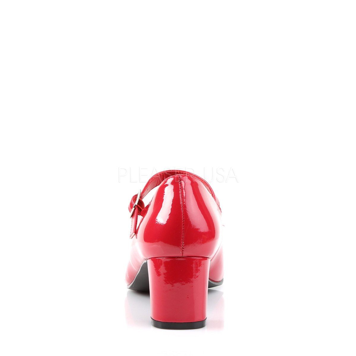 SCHOOLGIRL-50 Red Patent Funtasma