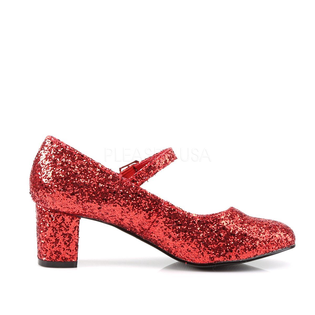 SCHOOLGIRL-50G Red Glitter Funtasma