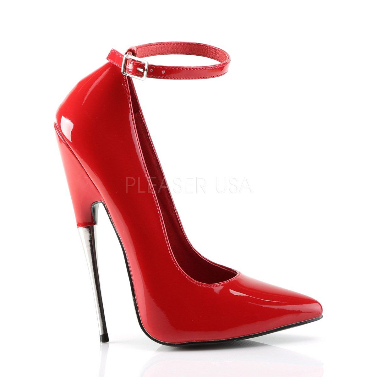 SCREAM-12 Red Patent Devious