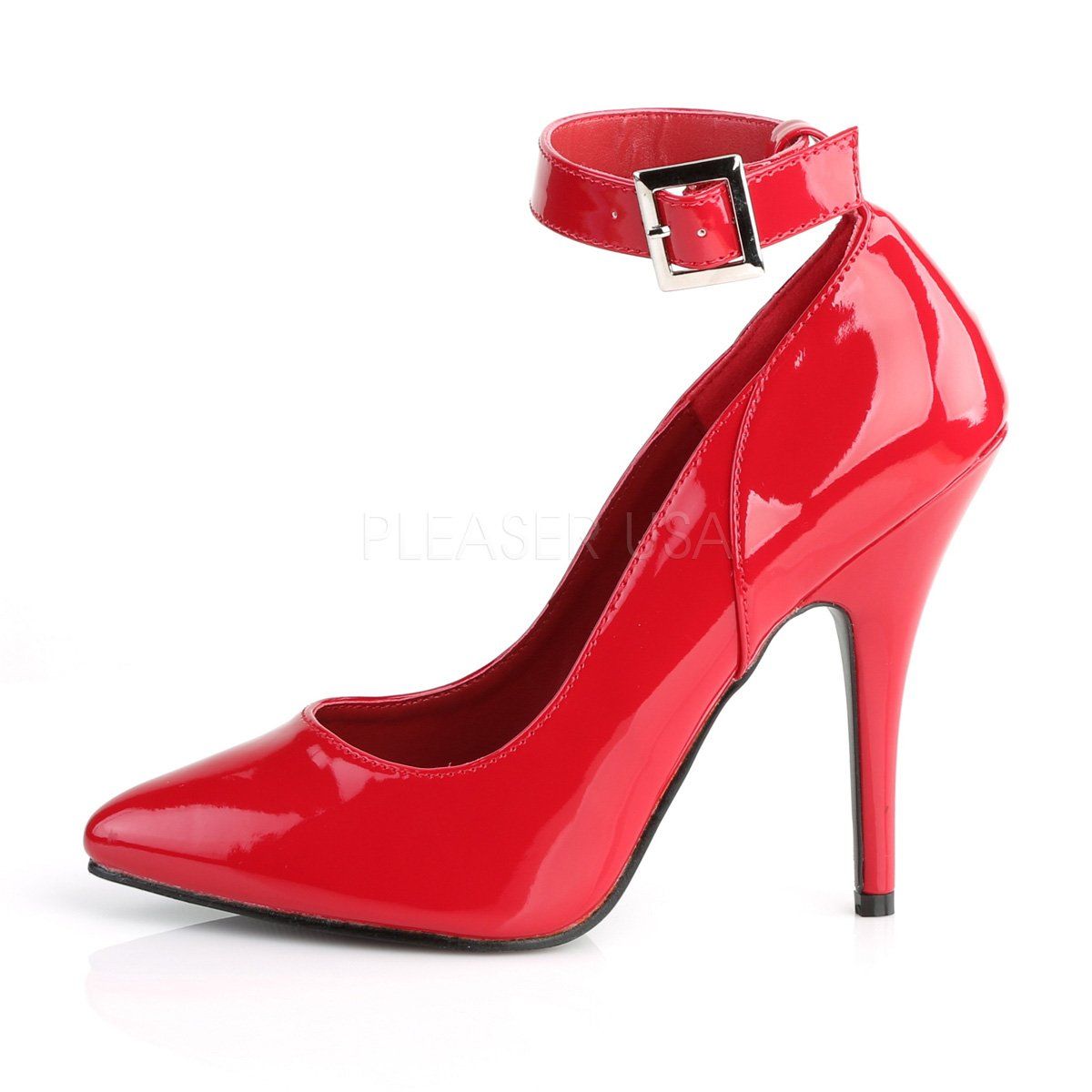 SEDUCE-431 Red Patent Pump Pleaser