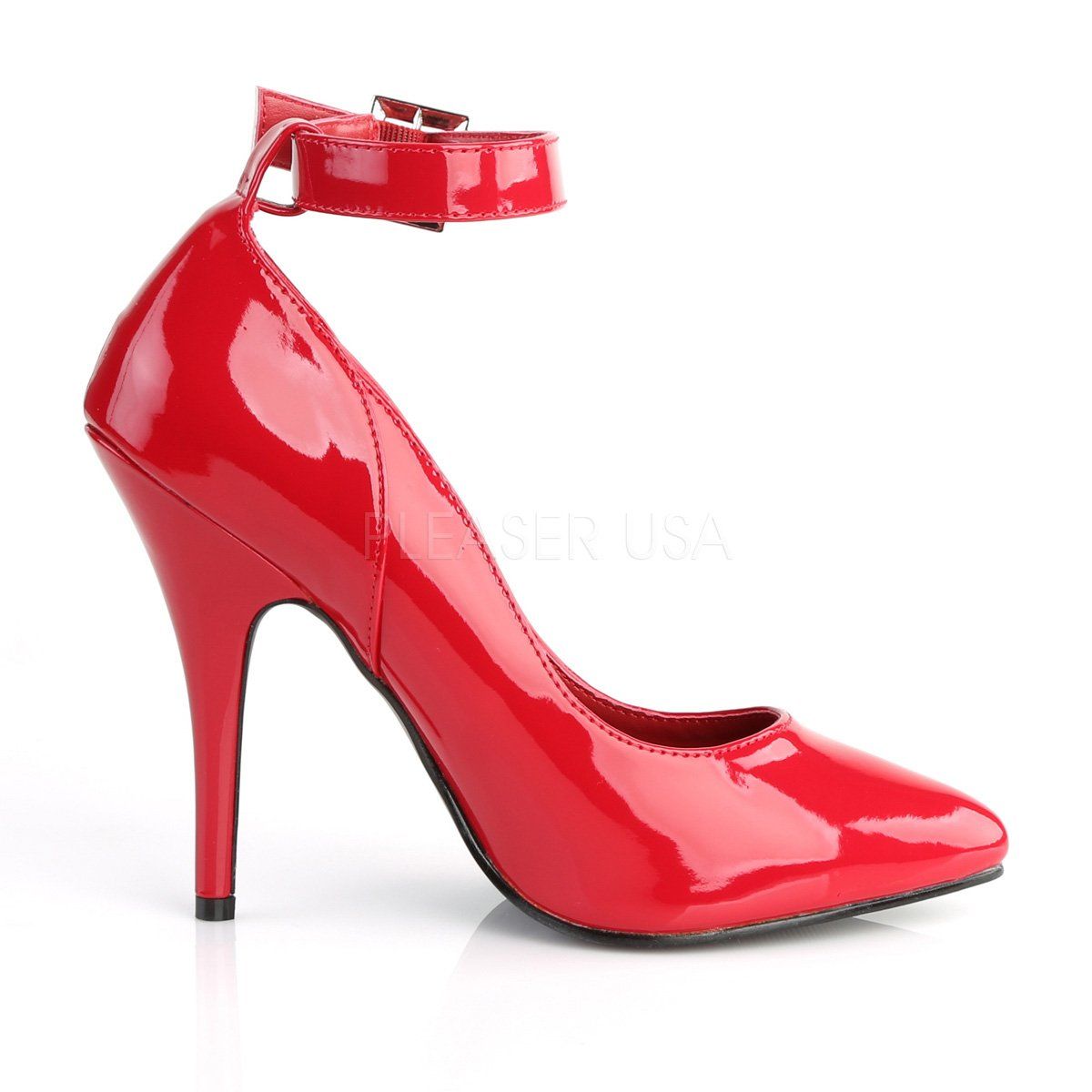 SEDUCE-431 Red Patent Pump Pleaser