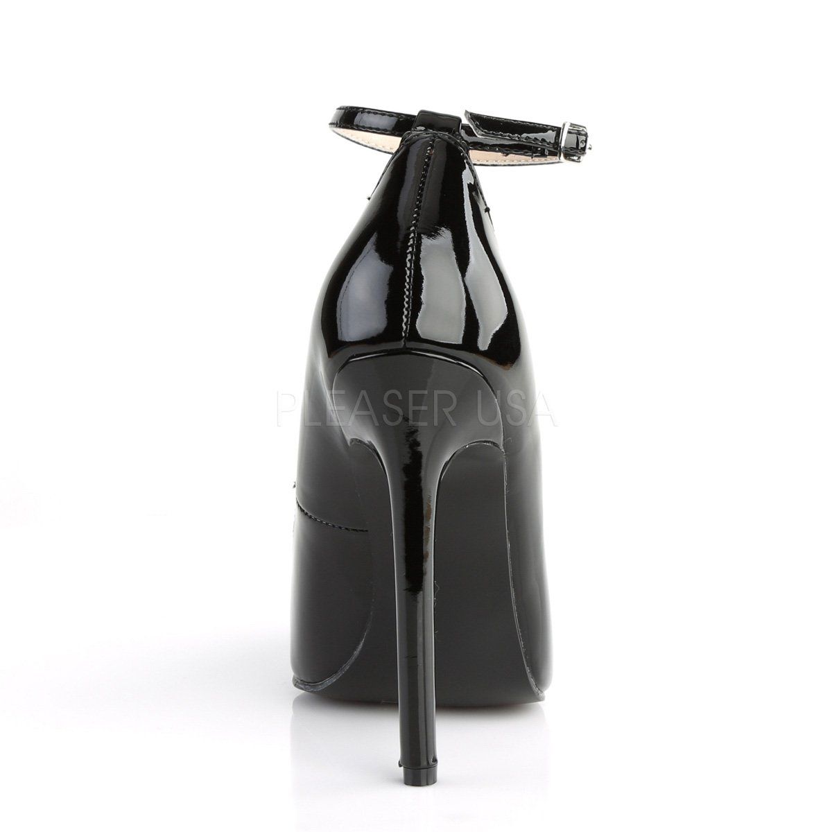 SEXY-23 Black Patent Pump Pleaser