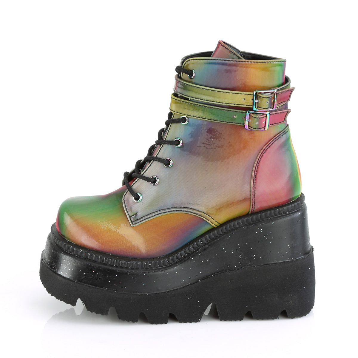 SHAKER-52 Rainbow Reflective Ankle Boot