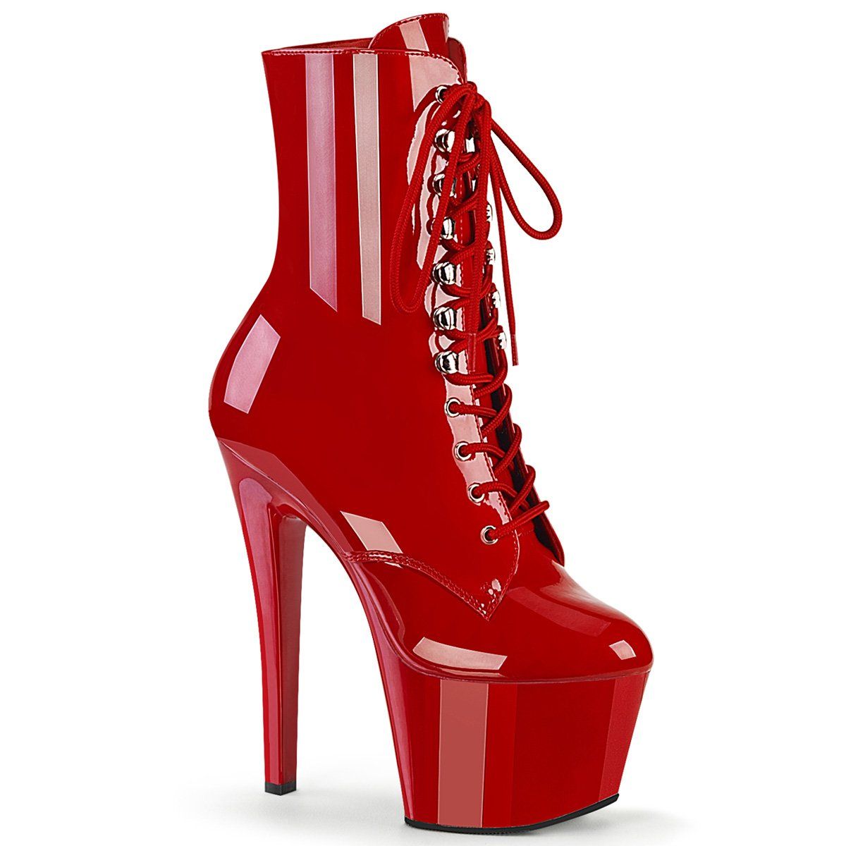 SKY-1020 Red Patent Ankle Boot Pleaser
