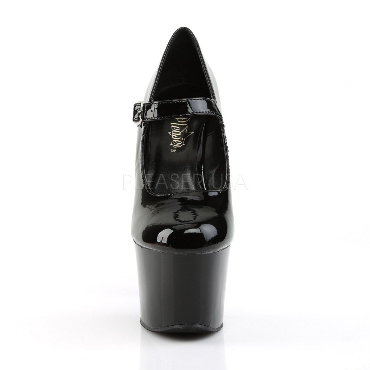 SKY-387 Black Patent Mary Janes Pleaser