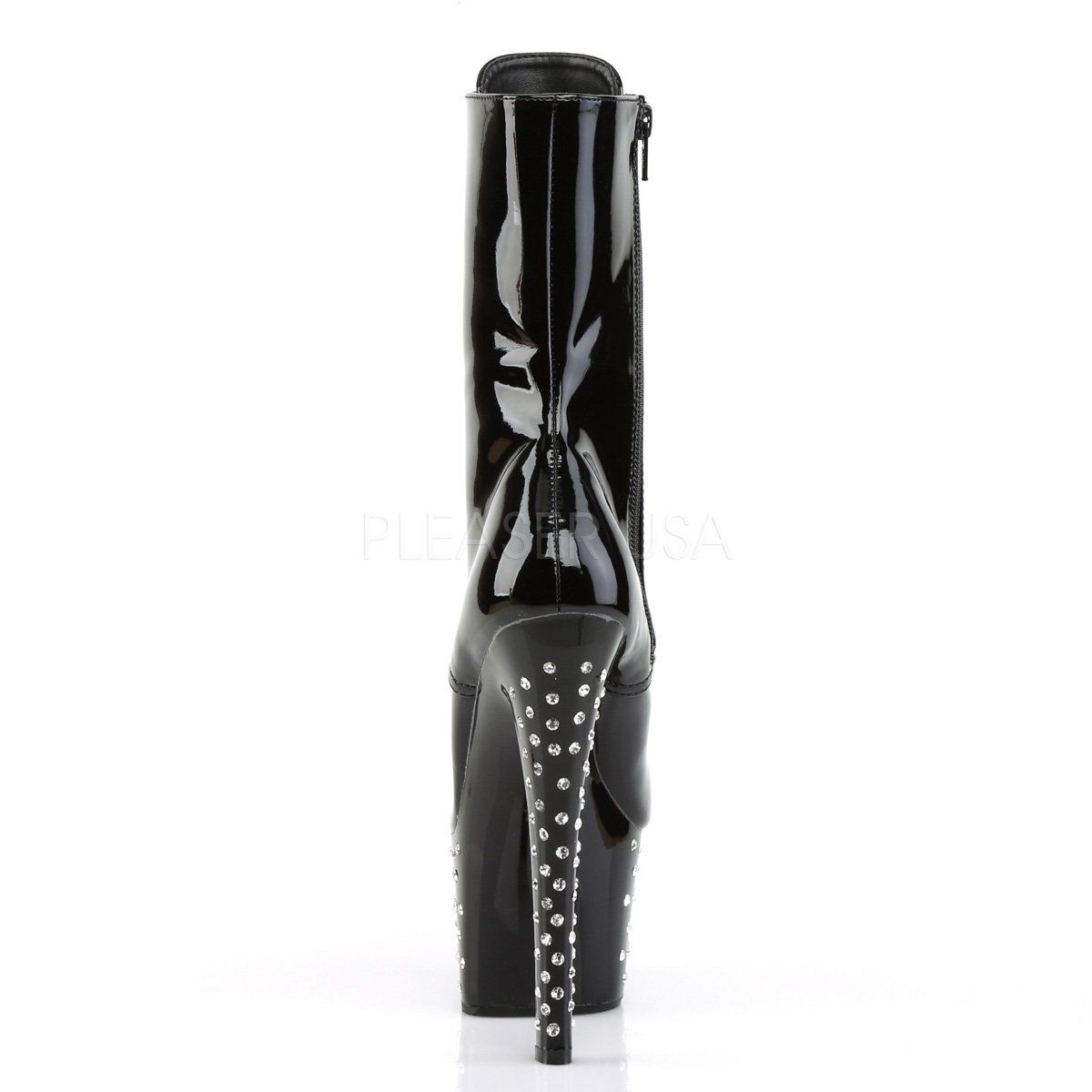 STARDUST-1020-7 Black Ankle Boot Pleaser