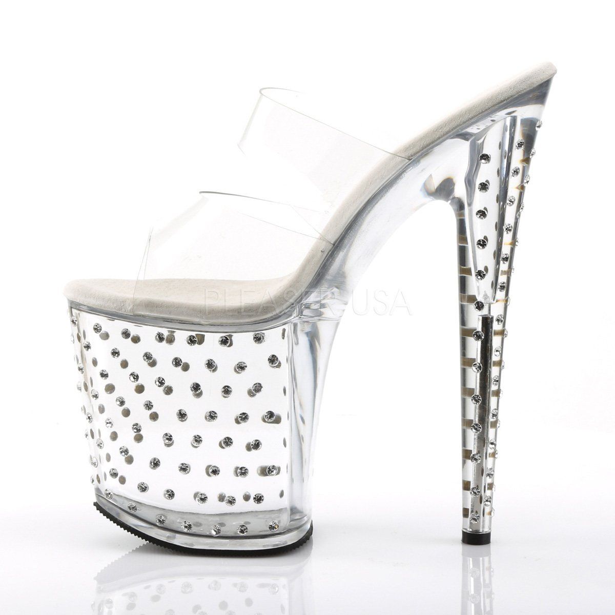 STARDUST-802 Clear Slide Pleaser