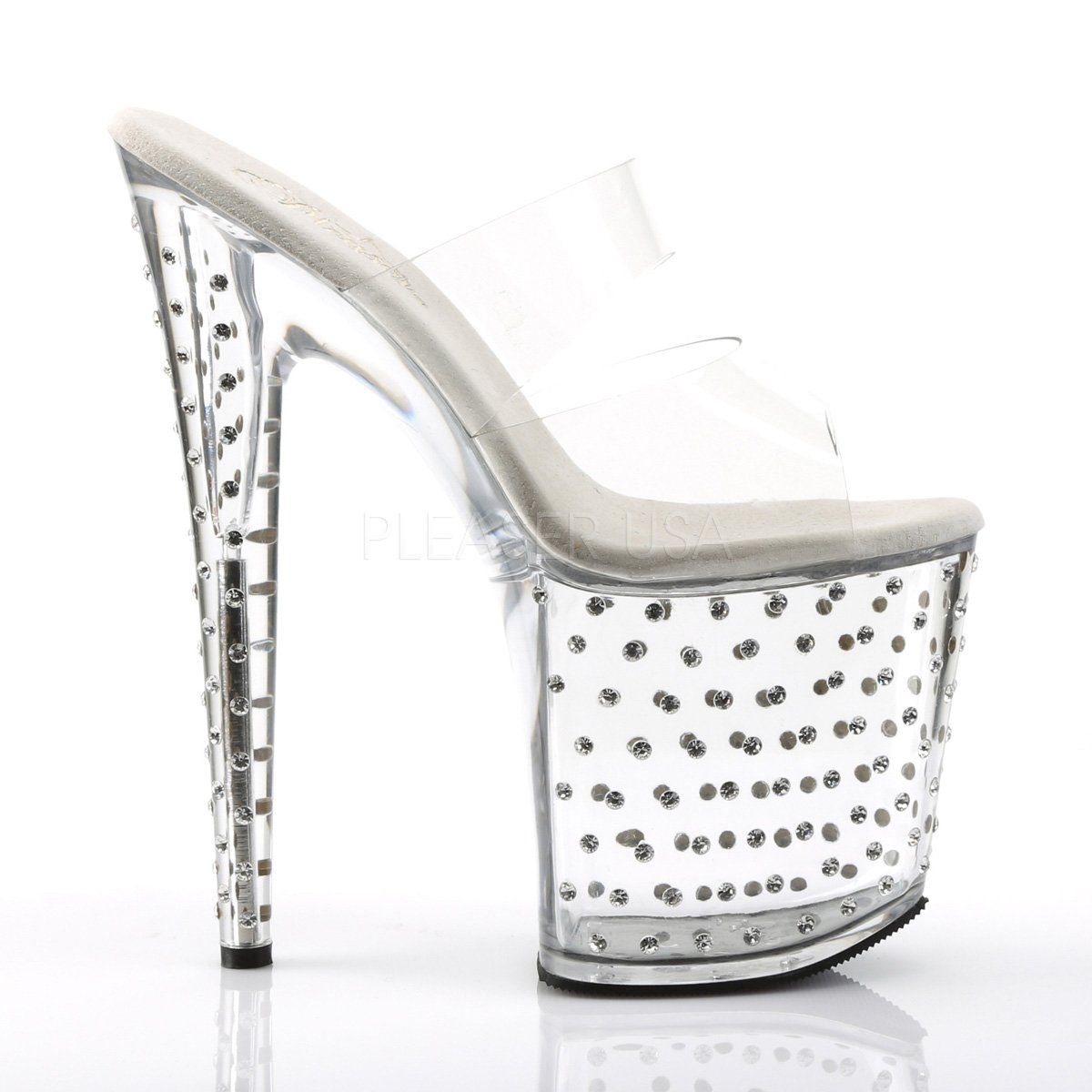 STARDUST-802 Clear Slide Pleaser